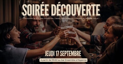 soirée découverte septembre JCIHM